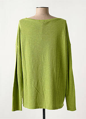T-shirt manches longues manches longues vert TIMEZONE femme