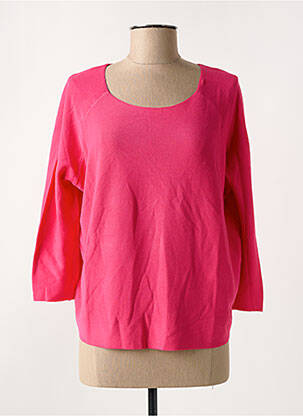 Pull stretch manches 3/4 rose MOLLY BRACKEN femme