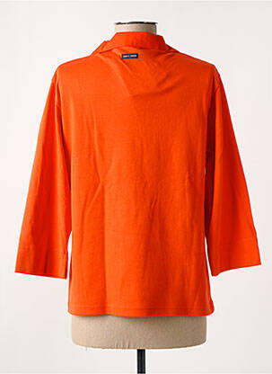 Polo manches 3/4 manches 3/4 orange SAINT JAMES femme