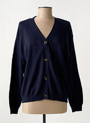 Gilet manches longues bleu MISE AU GREEN pour femme seconde vue