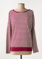 Sweat-shirt violet TIMEZONE pour femme seconde vue