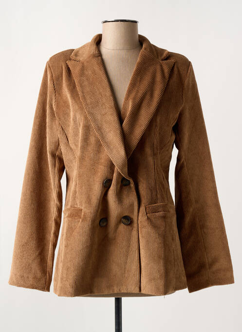 Blazer poches marron LOLA ESPELETA femme