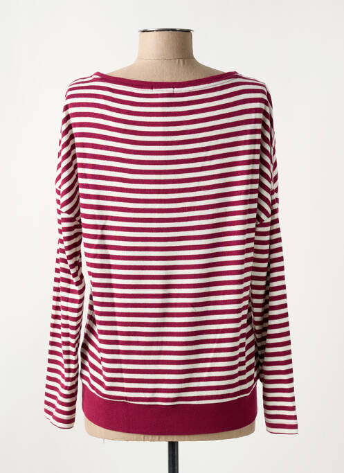 Sweat-shirt stretch manches longues violet TIMEZONE femme