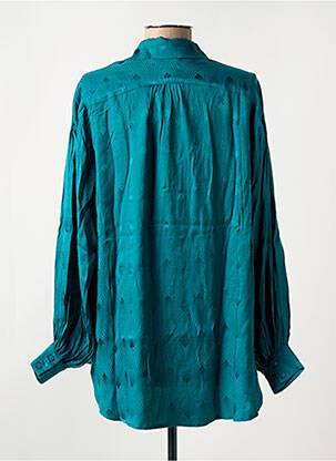 Chemisier coupe fluide manches longues vert MOLLY BRACKEN femme