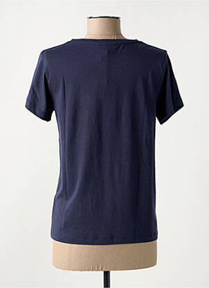 T-shirt stretch manches courtes bleu MISE AU GREEN femme