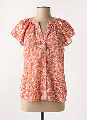 Blouse orange MISE AU GREEN pour femme seconde vue