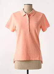 Polo orange MISE AU GREEN pour femme seconde vue