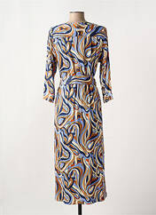 Robe mi-longue bleu LOLA ESPELETA pour femme seconde vue