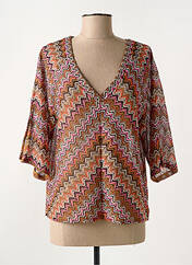 Top orange LOLA ESPELETA pour femme seconde vue