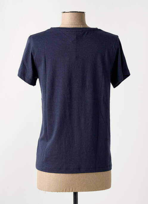 T-shirt stretch manches courtes bleu MISE AU GREEN femme