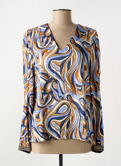 Blouse bleu LOLA ESPELETA pour femme