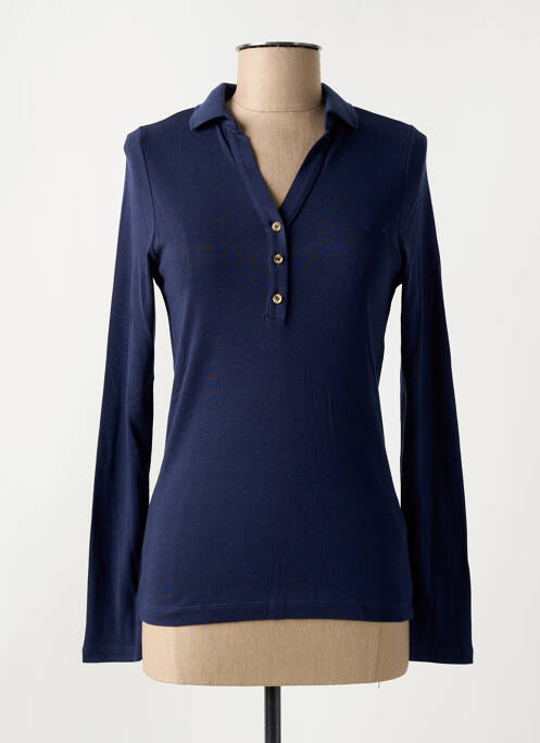 Polo bleu MISE AU GREEN pour femme