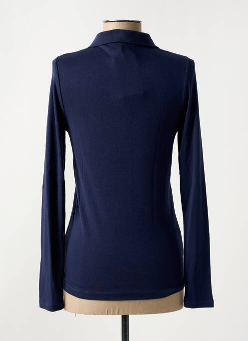 Polo bleu MISE AU GREEN femme