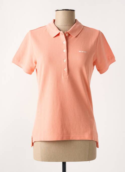 Polo orange MISE AU GREEN pour femme