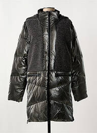 Doudoune poches a capuche noir SPORTALM femme