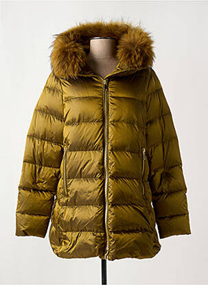 Doudoune poches sans capuche vert BASLER femme