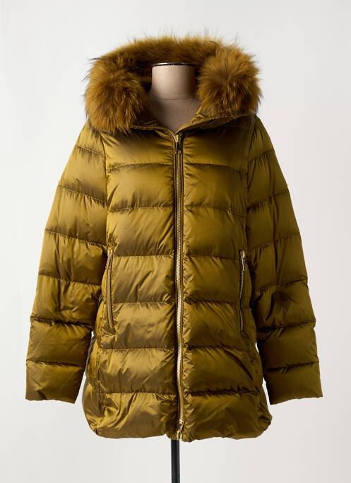 Doudoune poches sans capuche vert BASLER femme