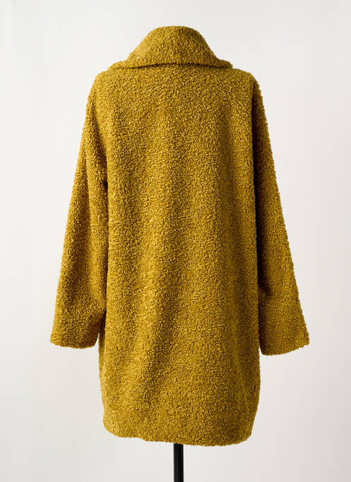 Manteau long jaune CREENSTONE femme