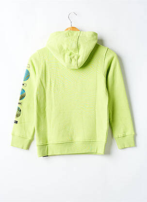 Sweat-shirt à capuche poches manches longues jaune GARCIA garçon