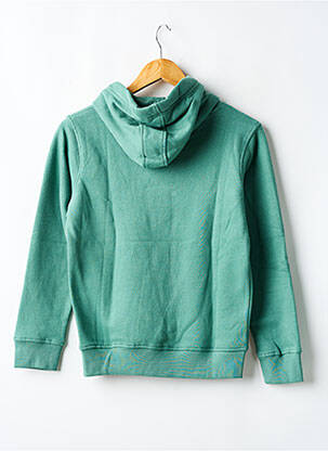 Sweat-shirt à capuche poches manches longues vert GARCIA garcon