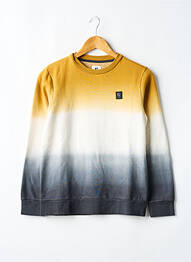Sweat-shirt imprimé fantaisie manches longues jaune GARCIA garcon
