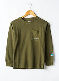 Sweat-shirt manches longues manches longues vert GARCIA garcon