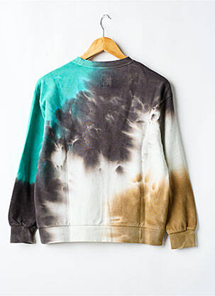 Sweat-shirt imprimé fantaisie manches longues bleu GARCIA garçon