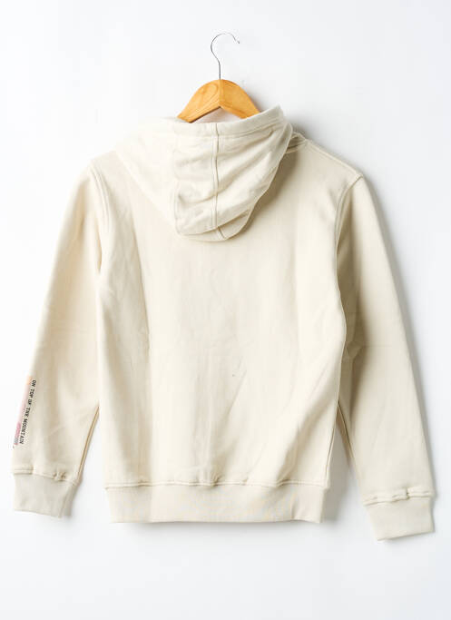 Sweat-shirt à capuche manches longues manches longues beige GARCIA garcon