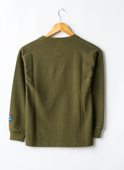 Sweat-shirt manches longues manches longues vert GARCIA garcon