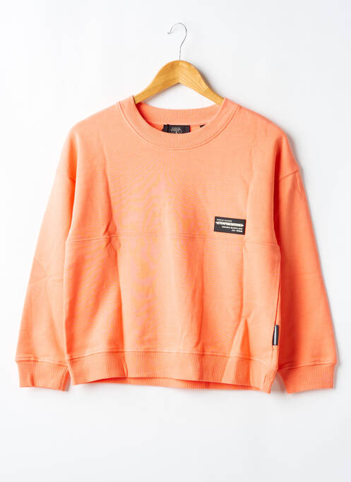 Sweat-shirt manches longues manches longues orange GARCIA garcon