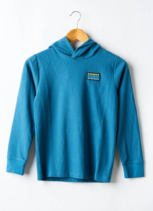 Sweat-shirt à capuche bleu GARCIA pour garçon