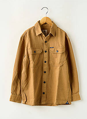 Veste casual coupe droite marron GARCIA garçon