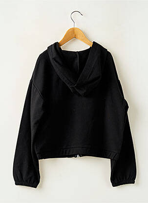 Veste casual col rond noir MAYORAL fille
