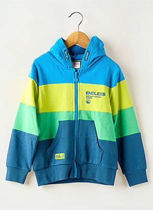 Veste casual manches longues bleu BOBOLI garçon