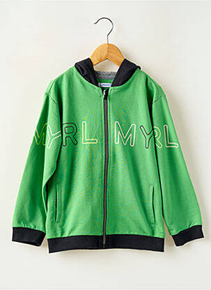 Veste casual réversible vert MAYORAL garçon