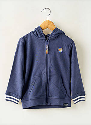 Veste casual coupe droite bleu GARCIA garçon