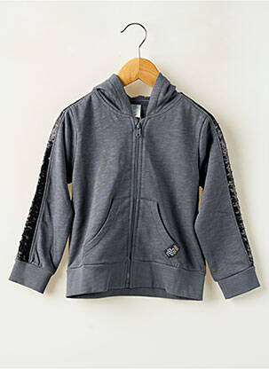 Veste casual coupe droite gris BOBOLI fille