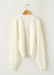 Gilet manches longues beige GARCIA pour fille seconde vue