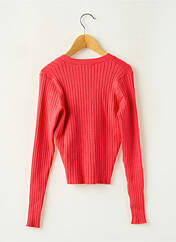 Gilet manches longues rouge GARCIA pour fille seconde vue