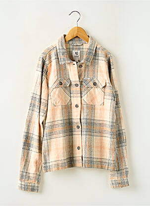 Chemise manches longues orange GARCIA pour garçon