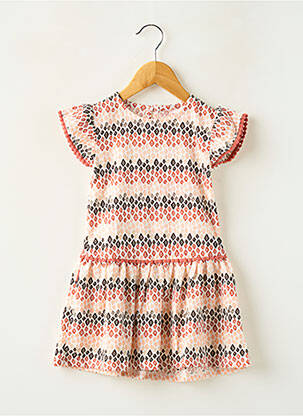 Robe courte blanc BOBOLI pour fille