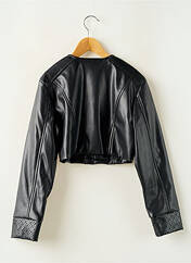Veste simili cuir noir MAYORAL pour fille seconde vue