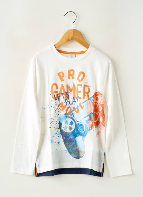 T-shirt blanc BOBOLI garçon