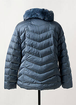 Doudoune poches sans capuche bleu RINO & PELLE femme