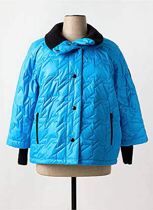 Doudoune manches longues sans capuche bleu FABER femme