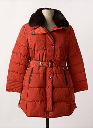Doudoune orange RINO & PELLE pour femme