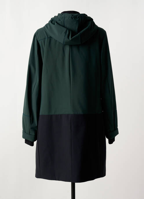 Parka manches longues a capuche vert CREENSTONE femme