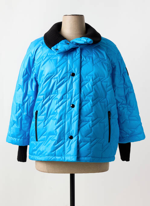 Doudoune manches longues sans capuche bleu FABER femme