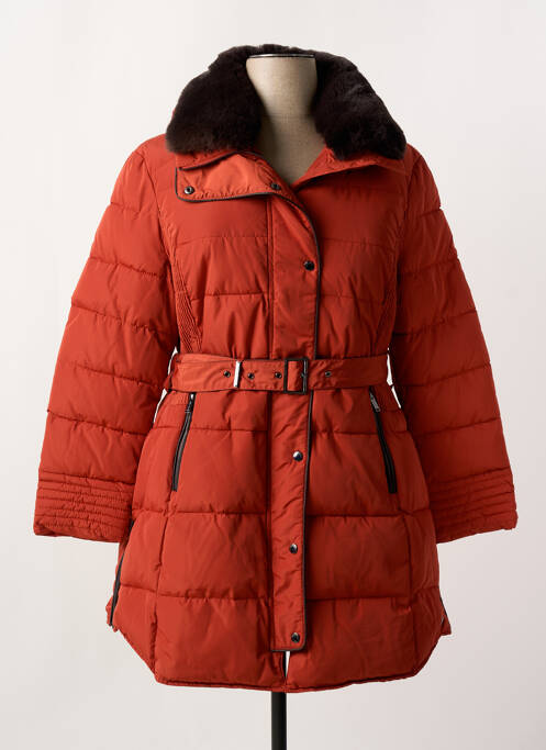 Doudoune orange RINO & PELLE pour femme