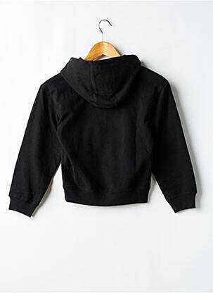 Sweat-shirt à capuche manches longues manches longues noir GARCIA fille